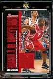 2005-06 Bowman Skills Nation Dikembe Mutombo Jersey Houston Rockets Basketball Card - Mint Condition - Shipped In Protective Display Case!
