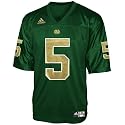 adidas Notre Dame Fighting Irish #5 Green Youth Replica Football Jersey