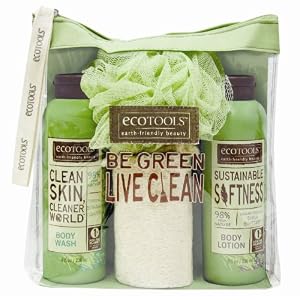 Ecotools Be Green Live Clean Bath Set