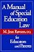A Manual of Special Education Law for Educators and Parents