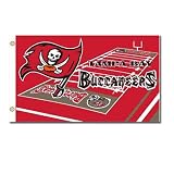 Tampa Bay Buccaneers NFL Field Design 3'x5' Banner Flag by Fremont Die