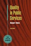 Quality In Public Services (Concilium)