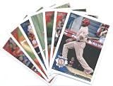 2010 Topps Baseball Cards Philadelphia Phillies Team Set Update (Series 3) - 7 Cards including Ryan Howard. Roy Halladay, Dominic Brown Rookie Card, Jamie Moyer Rookie Card & more!