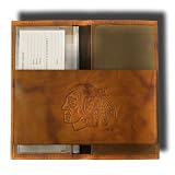 Chicago Blackhawks NHL Leather Embossed Checkbook Cover