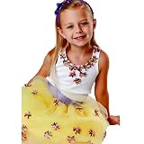 Tutu Moi Infant Girls Yellow Tulle Tutu Outfit Set 12M