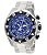 Invicta Men's 1882 Reserve Chronograph Blue Dial Stainless Steel Watch from Invicta