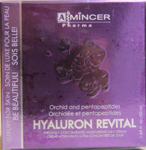 Hyaluron Revital Moisturizing Day Cream for Women 50+ 1.69 Fl Oz with Tube of Regenerating Serum by thebestton