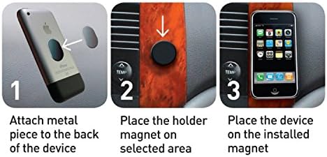 Wonder Holder: Holds a mobile phone or GPS device in a car or anywhere with a phone safe magnet