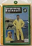 Rokk 2 pièce Poncho haut de pluie jaune costume et fond Pc. taille 3XL XXX-grand 3 X Rokk 2 Piece Yellow Rain Suit Top Poncho & Bottom Pc. Size 3XL XXX-Large 3X