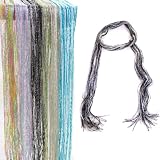 Skinny Scarf Glitter Head Scarves Belt Multi Use