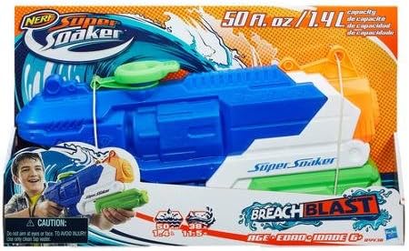 Nerf Super Soaker Breach Blast, High-capacity water blaster