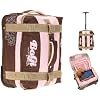 BO.GI CHECKIN Kindertrolley MINI Trolley Kinderkoffer PINK BRAUN