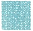 Spirella 1007073 Duscheinlage RIVERSTONE CLEAR-BLUE 54X54 CM