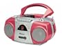 Memorex MP3121-04 Portable CD Boombox (Cranberry)