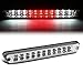 Auto Dynasty Dual Row Full LED Chrome Housing 3rd Third Tail Brake Light Cargo Lamp Compatible with Chevy Colorado GMC Canyon 04-12