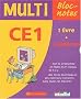 Multi Bloc-notes CE1 (1 CD-Rom inclus)