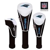Carolina Panthers NFL Nylon Headcovers (set of 3) (Driver, Fairway, Utility)