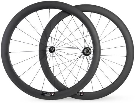 Baixiang 700C 50mm Carbon Wheels Road Bike Clincher LightWeight Wheels For Shimano