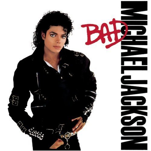 Original album cover of Bad by Michael Jackson