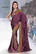 Akshata Fancy festival wear designer Georgette Sari with sequin design