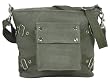 Vintage Olive Drab One Pocket Stonewashed Canvas Bag