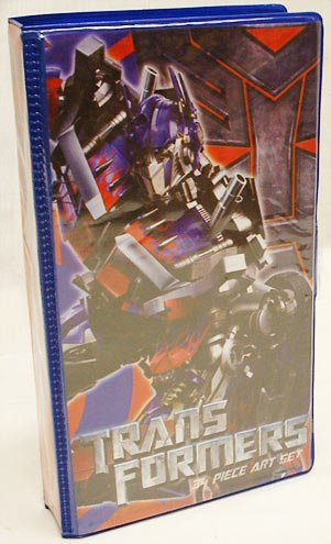 The Transformers 34 Piece Activity Art Set In 