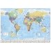 Posters: Cartes Poster - Planisph�re Politique, Drapeaux Ed. 2008, En Anglais (91 x 61 cm)