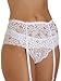 Silky Hosiery Women's 4-Strap Wide Lace Suspender Belt