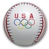 Team USA 5 Rings Softball (Red/White/Blue, One Size)