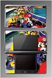 Mario Kart Mariokart game Vinyl Decal Cover Skin Protector for Nintendo 3DS