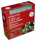 100 LED Mini Holiday Christmas Lights Clear