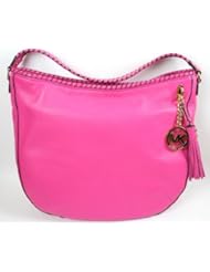 Shoes: Michael Kors Bennet Zinnia Pink Whipped Leather Handle Bag Orig Pr $298.00