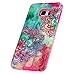 Galaxy S6 Edge Plus Case, S6 Edge + Case, Style4U Hawaiin Flower Design Slim Fit Hybrid Armor Case for Samsung Galaxy S6 Edge Plus / S6 Edge + with 1 Style4U Stylus [Hawaiin Flower Hot Pink]