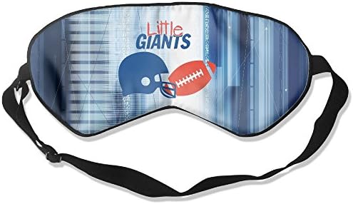 Hotboy19 Football Logo Comfortable Sleep Mask Eyeshade For Travel, Shift Work &amp; Meditation Blindfold.
