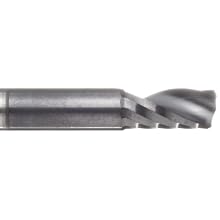 Melin Tool ARMG-S Solid Carbide Router End Mill, AlTiN Coated, Single Cut, Single Flute