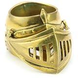 Monserat De Lucca Brass Knights Armor Ring, Si