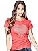 GUESS Women's Xene Heart Tee
