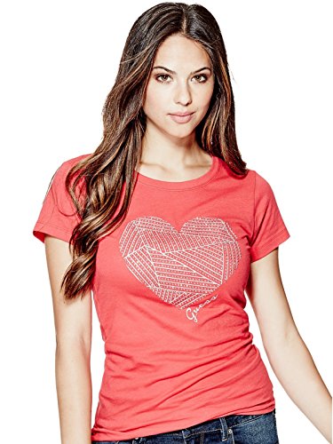 GUESS Women's Xene Heart Tee
