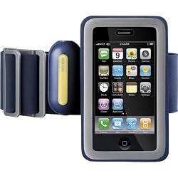 Belkin Sport Armband Plus with FastFit for iPhone 3G, 3G S (Blue,Gray)