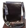 Visconti Big Brown Leather Organiser Messenger Bag 18410