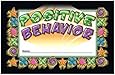 Positive Behavior Punch Cards