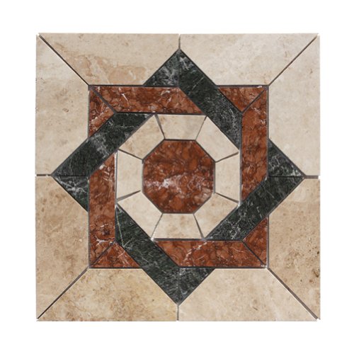 ADALIA CAPPUCINO TRUVA 24 x 24 MEDALLION