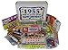 RETRO CANDY YUM ~ 1955 70th Birthday Gift Box of Nostalgic Candy Mix from Childhood for 70 Year Old Man or Woman Born 1955 Jr