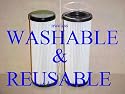 2 WASHABLE F1 HEPA FILTERS for DIRT DEVIL vacuums.