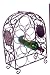Free standing 10 bottle metal wine rack