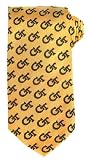 Georgia Tech Tie - Georgia Tech Gold Necktie with GT Logo