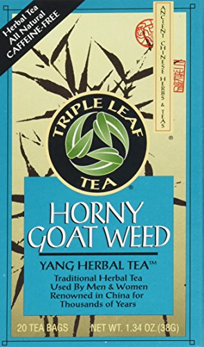 Triple leaf tea - horny goat weed, 20 tea bags