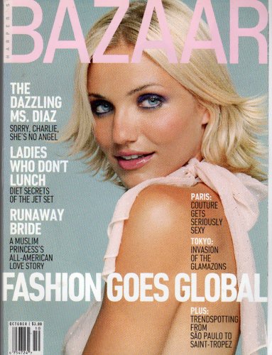 Bazzar October 2000 (CAMERON DIAZ)