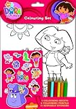 Dora the Explorer Colour n Sticker Set