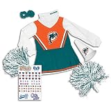 Miami Dolphins Girls Cheer Gift Set